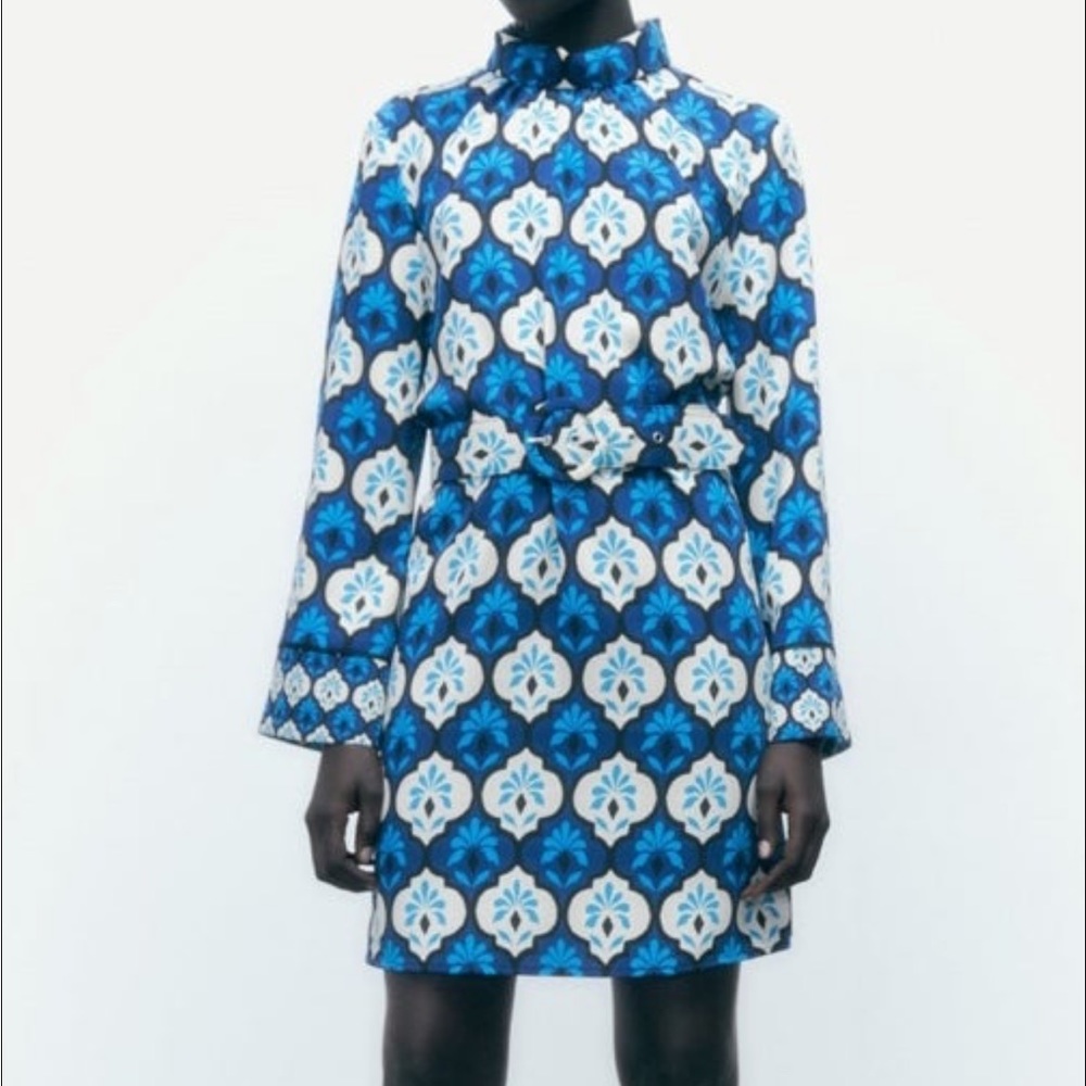 ZARA printed dress